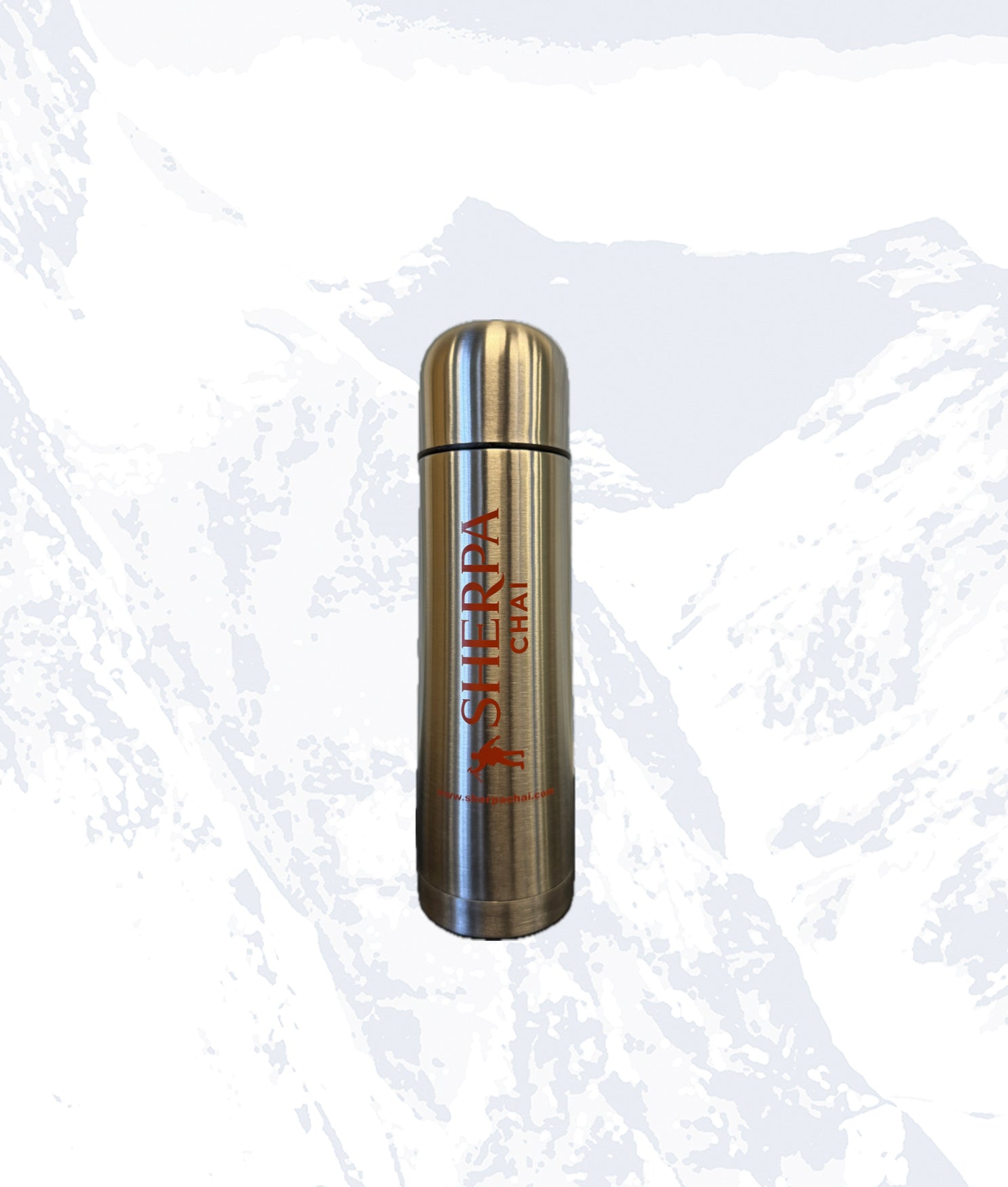 Sherpa Chai Thermos - Silver