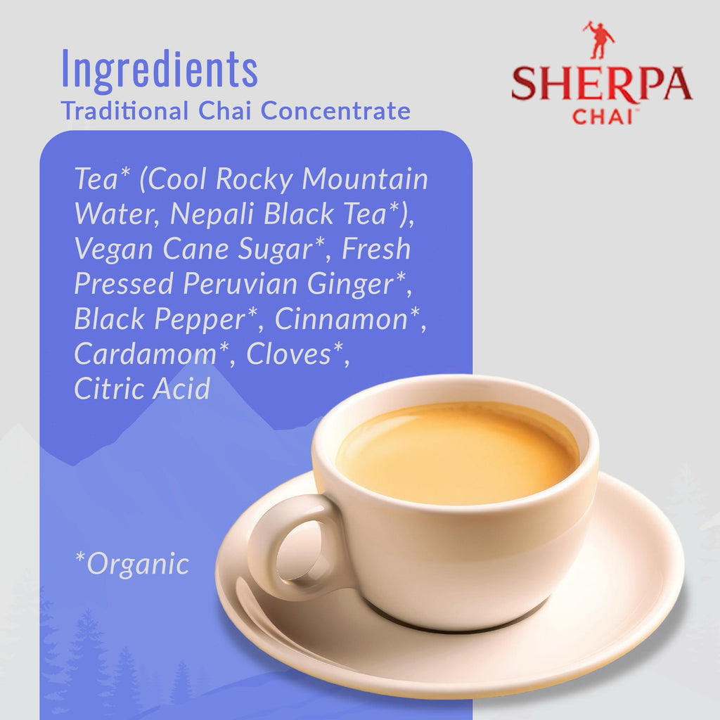 Sherpa Chai Traditional - 64oz