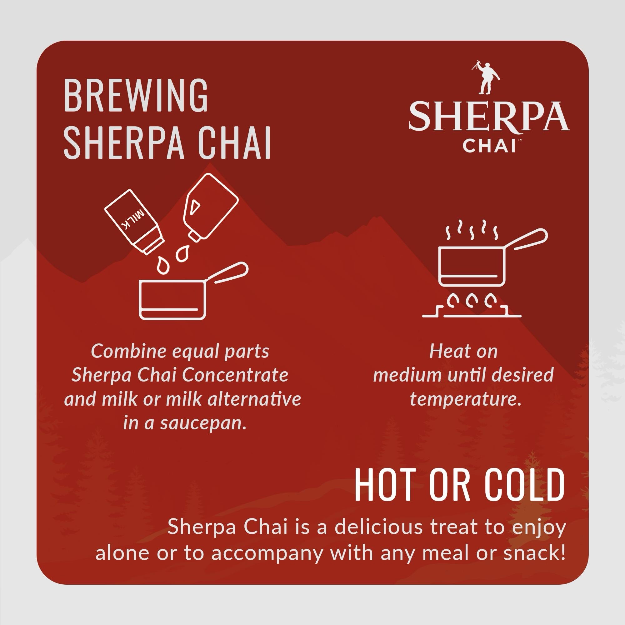 Sherpa Chai Spicy - 64oz
