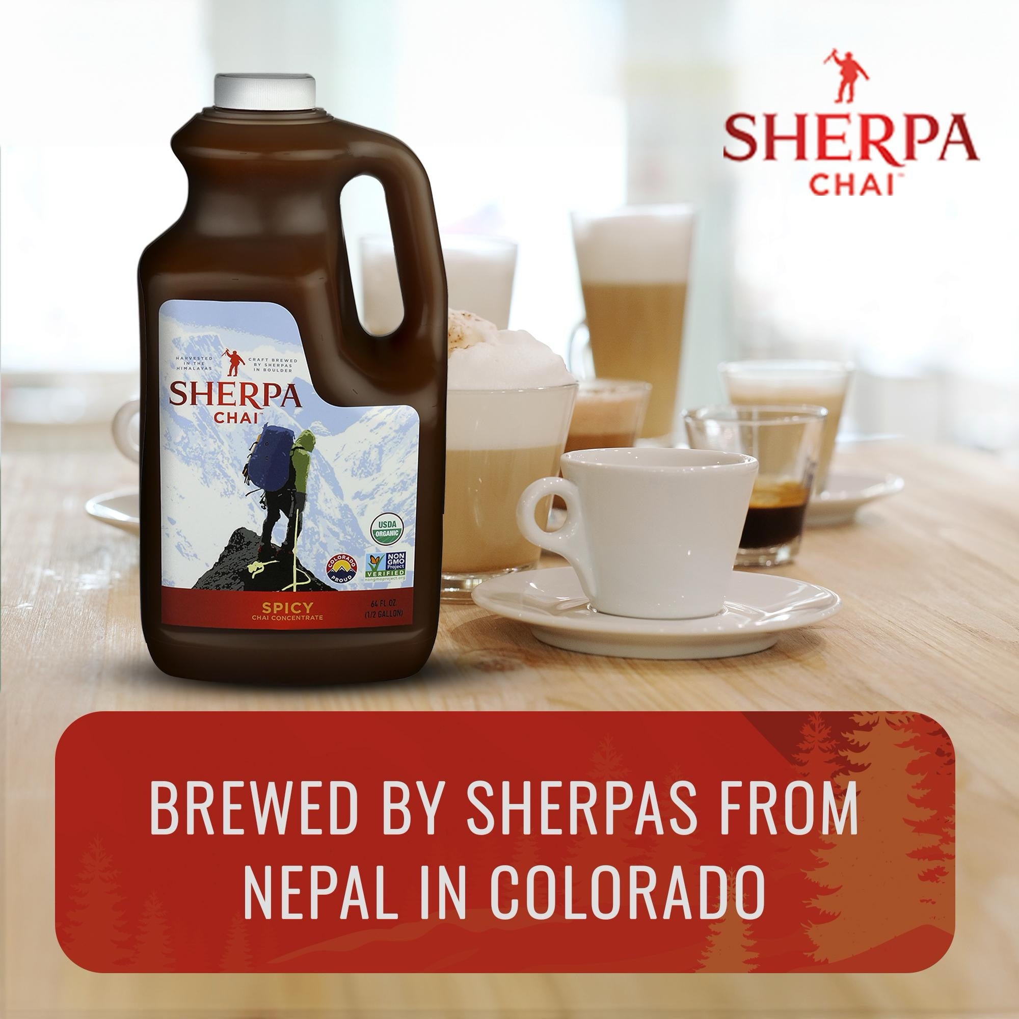 Sherpa Chai Spicy - 64oz