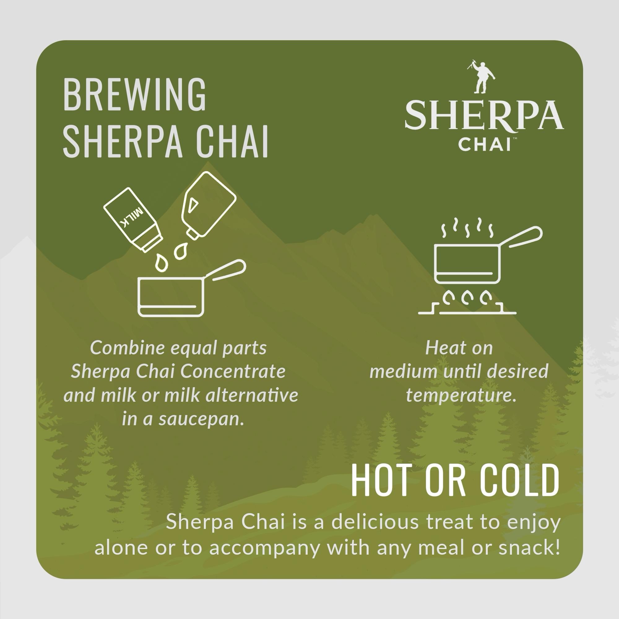 Sherpa Chai Decaf - 64oz