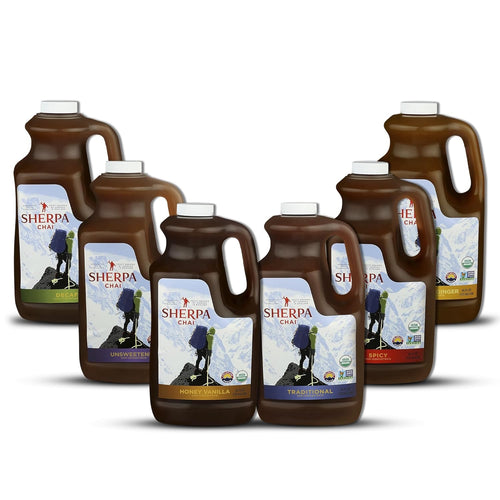 Sherpa Chai Assorted Pack - 64oz (6 Bottles)